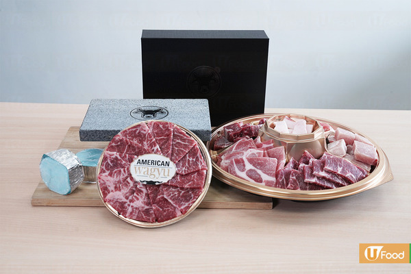 【外賣燒肉】試食家用熱石燒肉套餐　送可重用熱石板／和牛／多款肉類