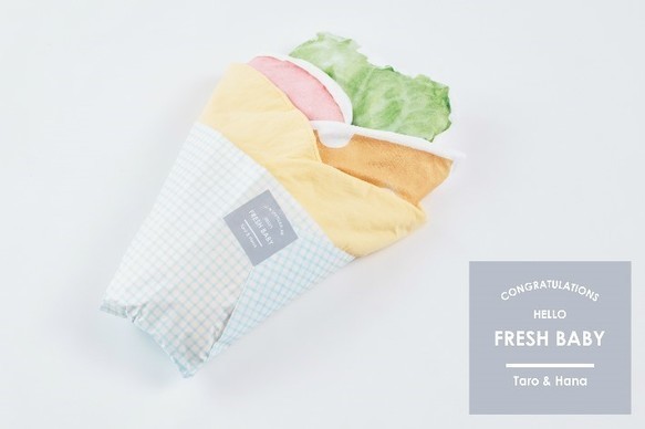 【日本保暖毯】日本網上手作店人氣可麗餅造型毛毯 雞蛋BB被／水果攬枕超可愛！