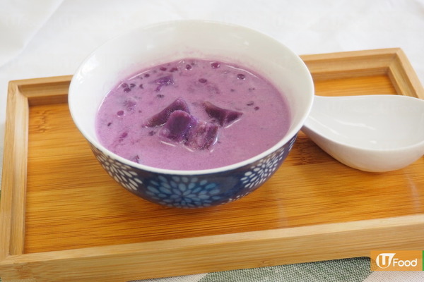 【中式糖水】4步輕鬆完成！零難度中式糖水食譜　紫薯椰汁西米露