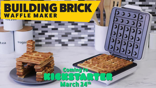 【鬆餅機推薦2020】美國推出積木窩夫機WaffleWow 邊食早餐邊砌層層疊玩LEGO！