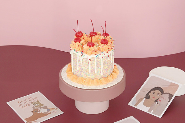 【母親節禮物2020】中環蛋糕精品店Vive Cake Boutique推出母親節主題甜品 Wonder Woman／復古／鮮花主題蛋糕