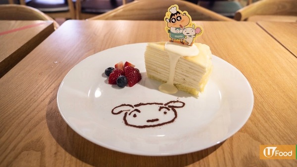 【蠟筆小新Cafe】山下菓子聯乘蠟筆小新推全港首間甜品Cafe　黑糖珍珠瀑布梳乎厘班戟／彈彈屁股布丁／小新隨身摺疊式環保飲管