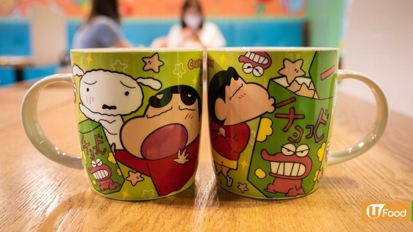 【蠟筆小新Cafe】山下菓子聯乘蠟筆小新推全港首間甜品Cafe　黑糖珍珠瀑布梳乎厘班戟／彈彈屁股布丁／小新隨身摺疊式環保飲管