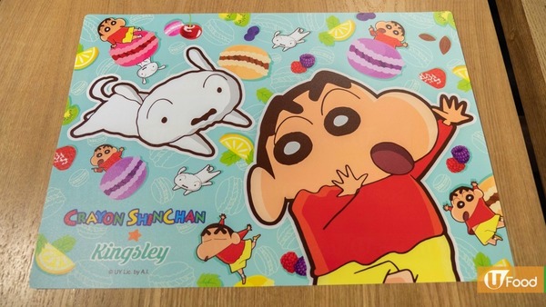 【蠟筆小新Cafe】山下菓子聯乘蠟筆小新推全港首間甜品Cafe　黑糖珍珠瀑布梳乎厘班戟／彈彈屁股布丁／小新隨身摺疊式環保飲管