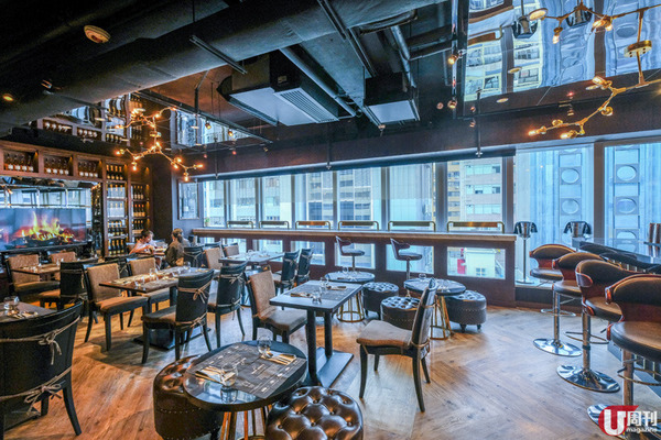 【灣仔美食】$298 黑安格斯牛扒餐  任食薯條麵包沙律