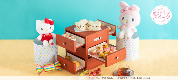 【日本美食】大阪希爾頓酒店推Hello Kitty & Melody 主題甜品自助餐　任食超過30款造型可愛夏日清新甜點