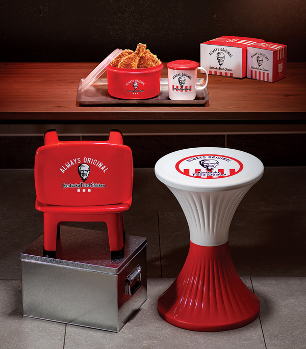【KFC】KFC聯乘本地塑膠品牌紅A 推出經典食物盒／膠杯／限量漏斗櫈