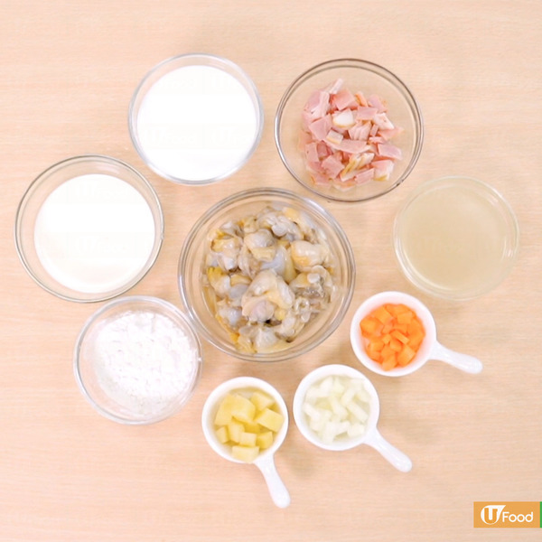 【周打蜆湯】3步簡易完成足料酥皮湯  超Creamy周打海鮮湯食譜