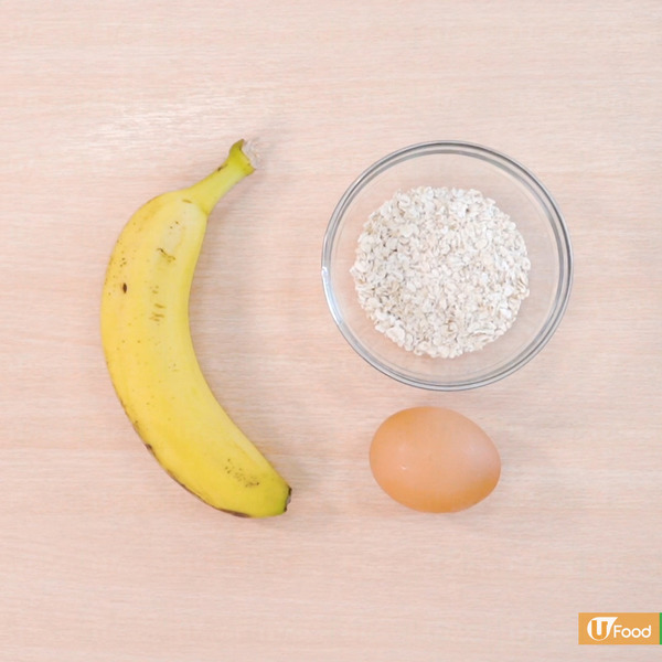 【早餐食譜】無需使用麵粉、班戟粉！3種材料超簡單健康早餐  香蕉班戟食譜
