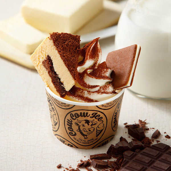 【日本甜品】日本Tokyo Milk Cheese Factory新出Tiramisu雪糕甜品杯　北海道芝士雪糕＋咖啡提拉米蘇芝士蛋糕
