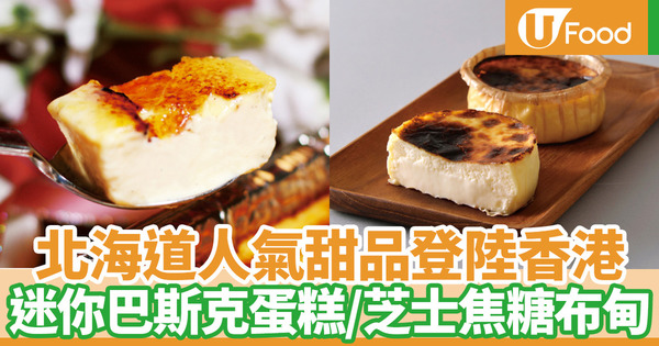 【巴斯克芝士蛋糕香港】日本人氣品牌Mireica甜品登陸一田超市！急凍迷你版北海道巴斯克芝士蛋糕／芝士焦糖布甸Catalana