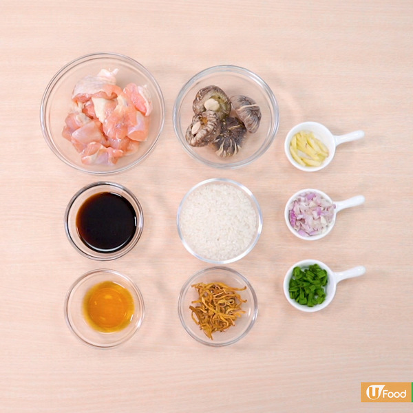 【煲仔飯食譜】3步做法簡單懶人電飯煲食譜  北菇滑雞煲仔飯