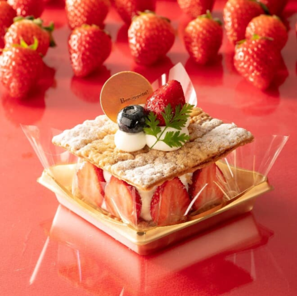 【日本甜品2021】日本草莓蛋糕甜品新登場　士多啤梨千層蛋糕／拿破侖蛋糕／芝士卷蛋