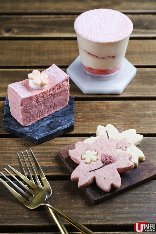 【上環美食】上環明星甜品店4月限定   菠蘿及櫻花主題蛋糕