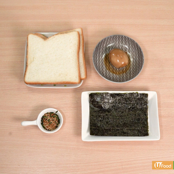 【三文治食譜】10分鐘簡單早餐宵夜懶人食譜　紫菜溏心蛋爆漿三文治