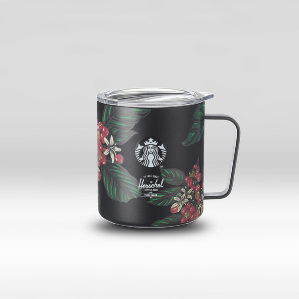 【Starbucks】香港星巴克Starbucks聯乘Herschel Supply Co.推出限量版環保系列商品　咖啡渣循環再造塑膠隨行杯／Herschel背包