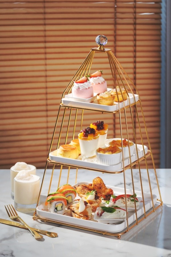 【酒店下午茶】8度海逸酒店全新主題下午茶低至68折優惠　歎金箔燕窩葡撻／草莓乳酪卷／芒果紅豆奶凍／三文魚牛油果卷