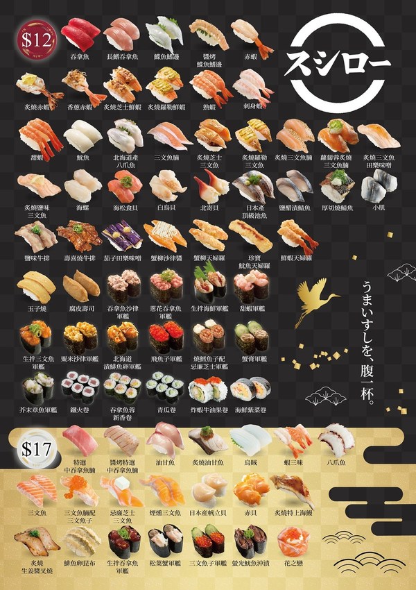 【壽司郎】日本壽司郎公開Top5人氣壽司排名 三文魚子只排第4／第1位香港都有