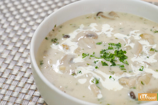 【蘑菇湯】忌廉蘑菇湯食譜　無攪拌機做法　2步零失敗經典西餐湯