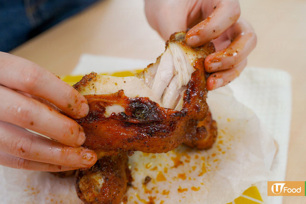 【焗爐食譜】KFC燒雞食譜2步還原！簡易蜜糖狂惹香燒雞做法　肉嫩多汁／氣炸鍋適用