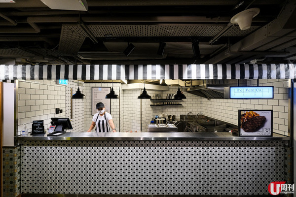 逸東酒店 FOOD COURT 新開 牛扒薯條小檔 / $138 歎 USDA 安格斯西冷
