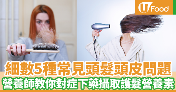 【頭髮營養】細數5種頭髮頭皮問題　台灣營養師教你對症下藥攝取護髮營養素