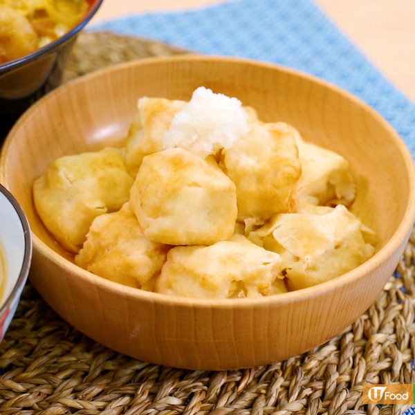 【氣炸鍋食譜】超簡易日式一口炸豆腐食譜 開胃前菜之選！
