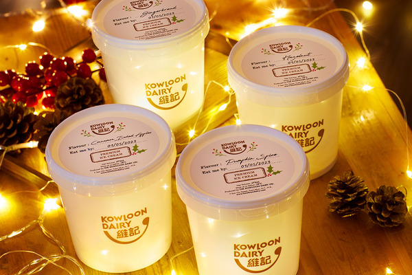 維記牛奶聖誕期間限定店 推出7款新口味雪糕／桶裝雪糕登場