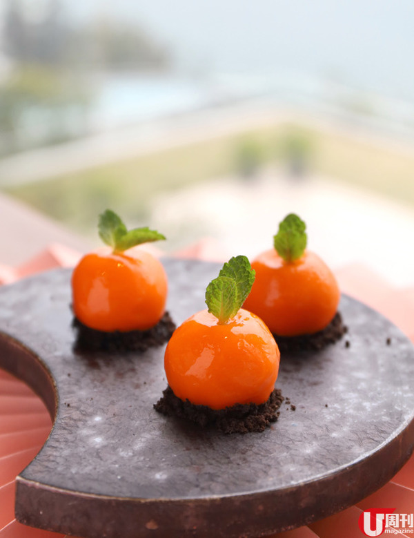 嘉里酒店海景中菜廳 歎魚塘金魚餃 / 瀨尿蝦餃 /燕窩酥皮蛋撻