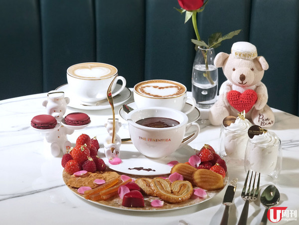 【情人節Book位】The Peninsula Boutique & Café情人節限定&nbsp; 熊啤啤朱古力火鍋