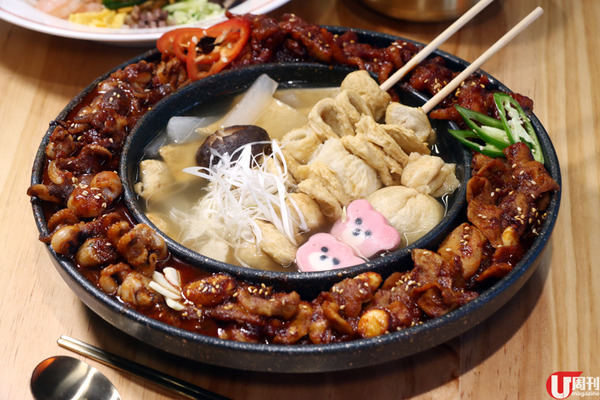 K11 韓國主題 FOOD COURT 百年炸醬店「韓粥」布帳馬車集結