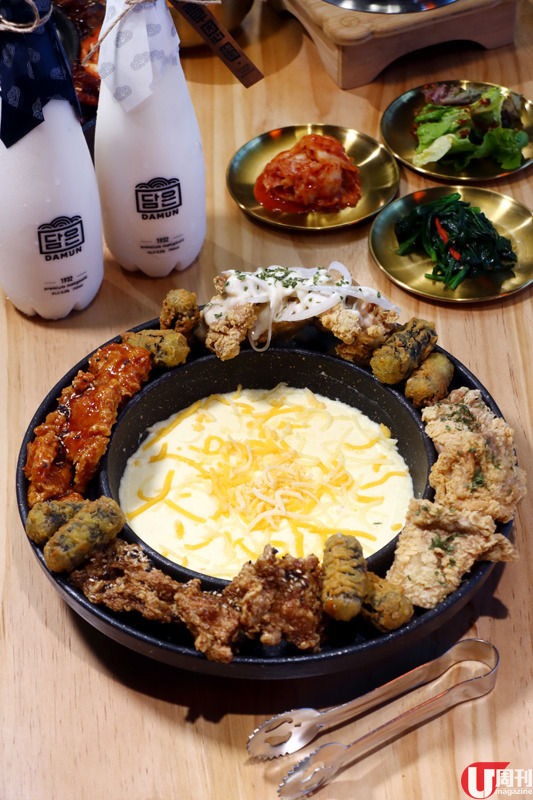 K11 韓國主題 FOOD COURT 百年炸醬店「韓粥」布帳馬車集結