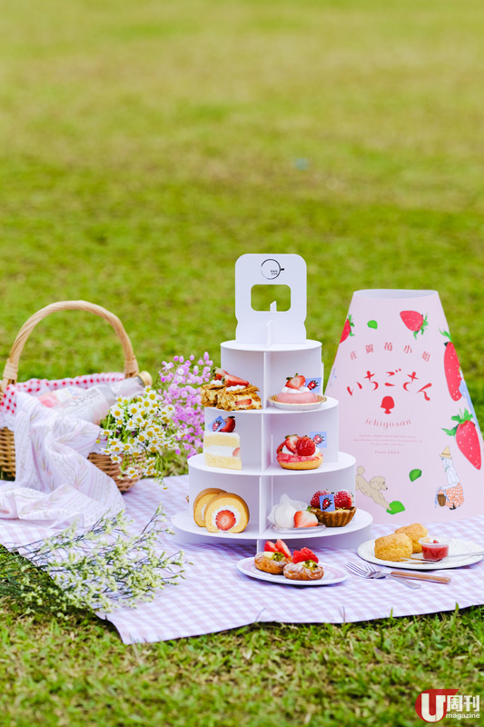 2 月限定！日本士多啤梨下午茶 18 件甜品 / 40 粒佐賀莓小姐製作