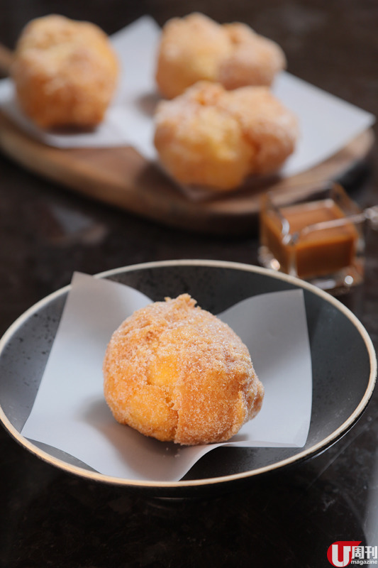 【2 月限定】四季酒店懷舊沙翁 每人限買 2 個 / 配超好味醬油焦糖醬