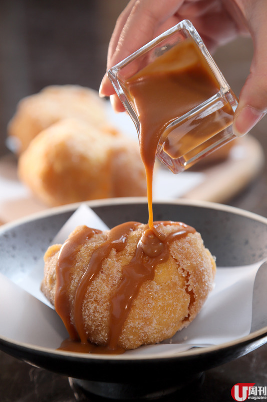 【2 月限定】四季酒店懷舊沙翁 每人限買 2 個 / 配超好味醬油焦糖醬