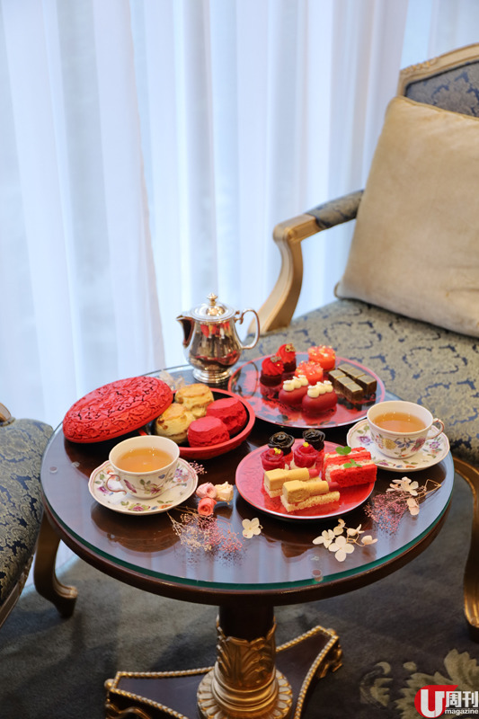 港島香格里拉酒店 法國彩粧品牌下午茶 / 超靚鵝肝唇膏