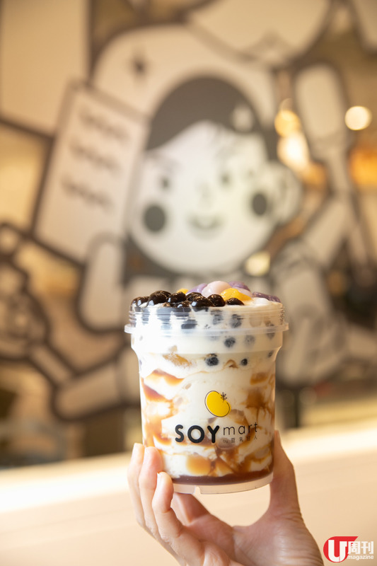 新潮豆品店 特濃 7.6 豆乳芭菲杯 / 豆乳奶蓋茶