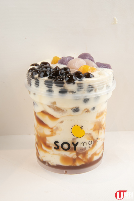 新潮豆品店 特濃 7.6 豆乳芭菲杯 / 豆乳奶蓋茶