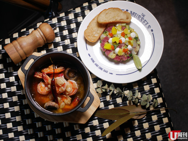 K11 Musea 新開  巴黎「路邊」咖啡廳 / 歎法國藍青口鍋