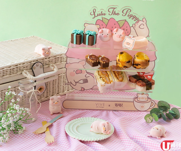 期間限定 LULU 豬下午茶 多款超可愛蛋糕