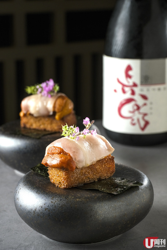 新潮燒鳥店 FUSION 海膽多士‧朴葉燒