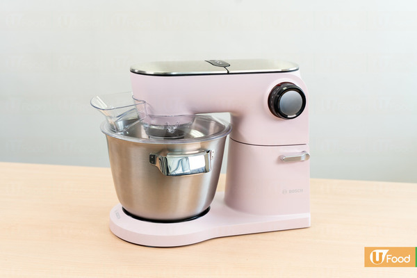 全新Bosch玫瑰粉紅色多用途專業廚師機　實測做手工意粉！　1600W強力摩打／多款配件功能