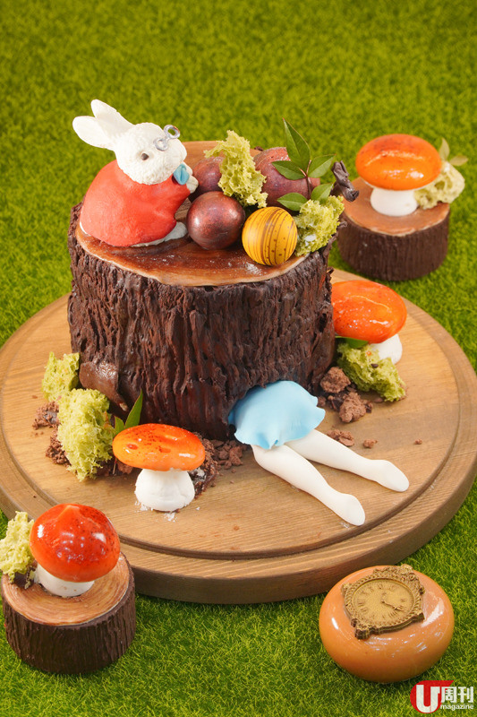 酒店新開蛋糕專櫃 5款 Alice In The Wonderland 主題蛋糕