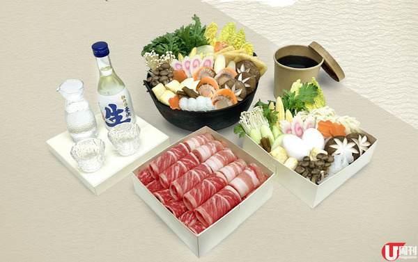 網購酒店壽喜燒 火鍋 + 川菜套餐 / 送鍋具酒品