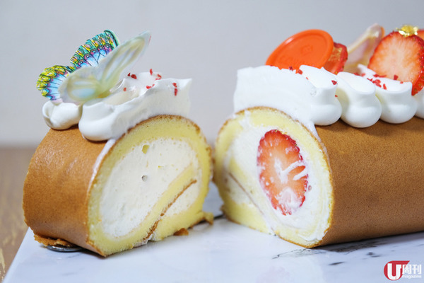 康得思酒店最新蛋糕專櫃 必買古早士多啤梨卷