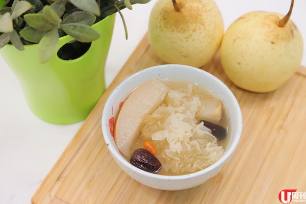 一煲過！勁方便！ 清潤雪梨雪耳糖水