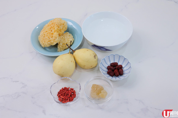 一煲過！勁方便！ 清潤雪梨雪耳糖水