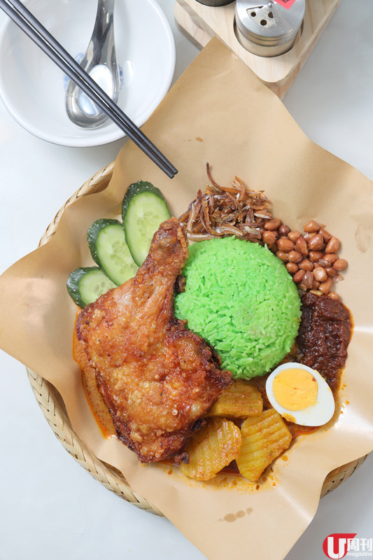 大圍人氣馬拉茶廳 熱賣炸髀椰漿飯 / 任添肉骨茶