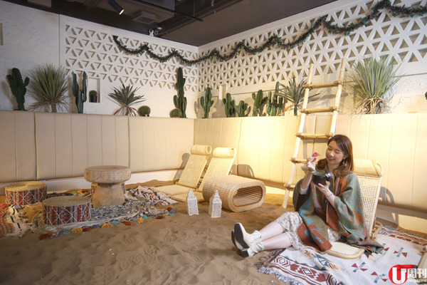 旺角摩洛哥風格餐廳  馬拉喀什水池古宅 / 室內撒哈拉打卡