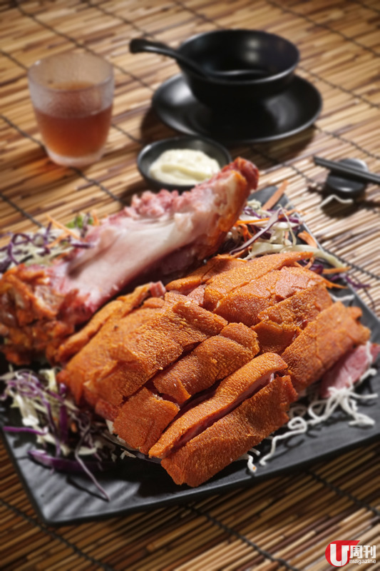 深水埗鑊氣小炒館  香口！海苔墨魚餅 / 脆皮豬手 / 脆皮炸大腸